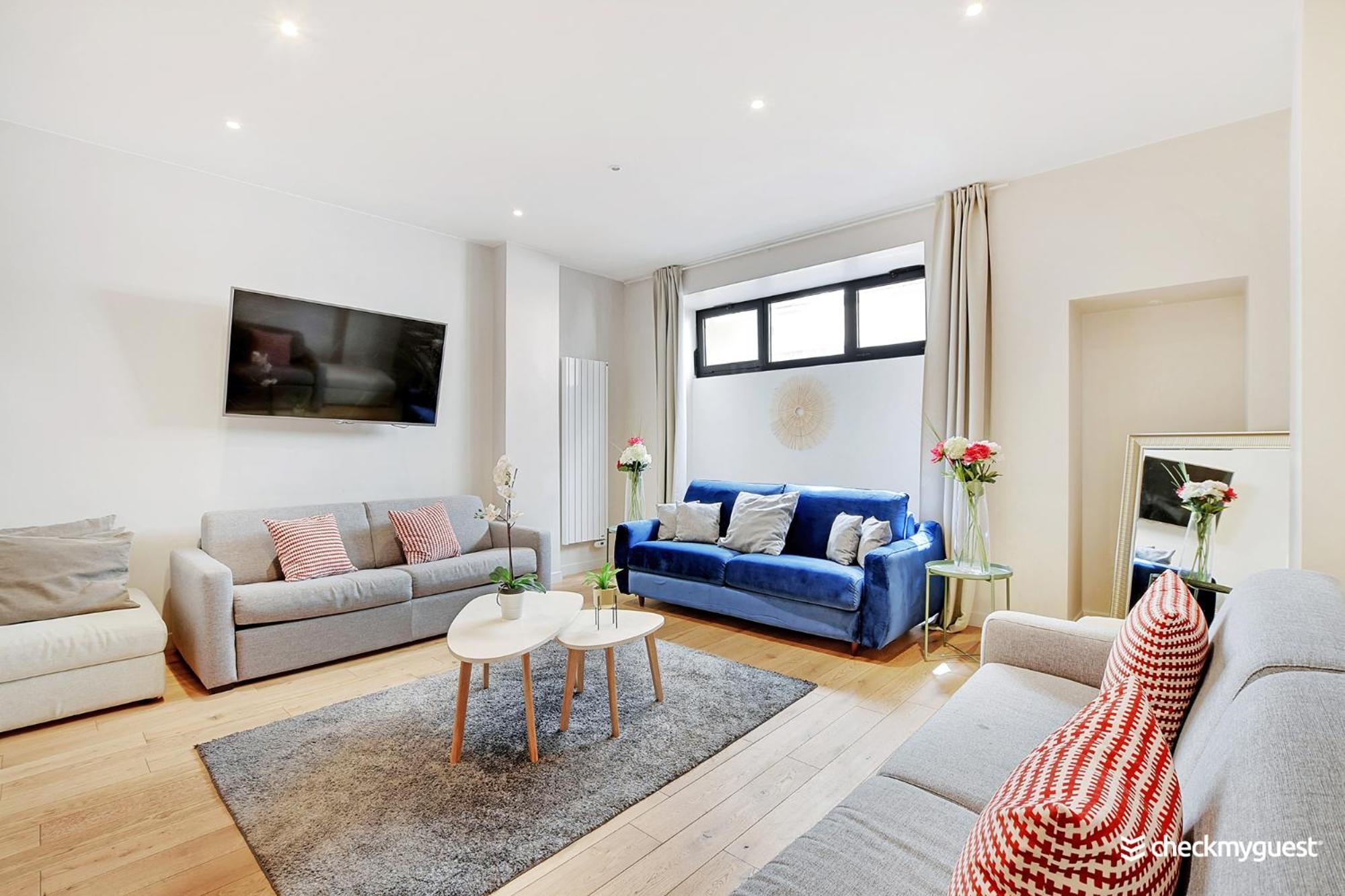 Magnifique Loft Atelier Parisien 180M2. Lejlighed Eksteriør billede